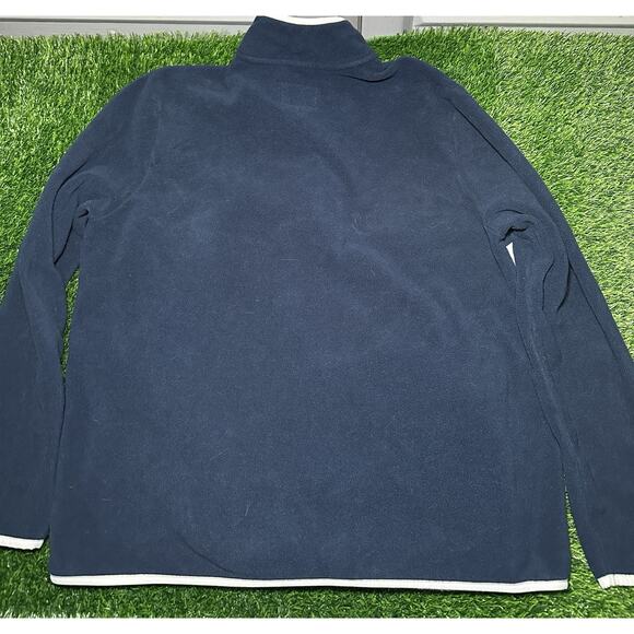 Goodfellow and Co Fleece Jacket Men’s Size XL Tan/Blue Quarter Zip Men’s Fleece - Picture 2 of 7